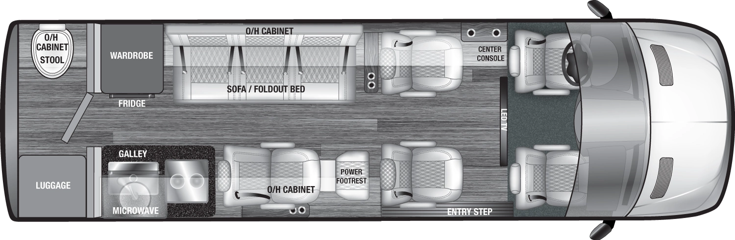 Vcruise 8DBW Floorplan
